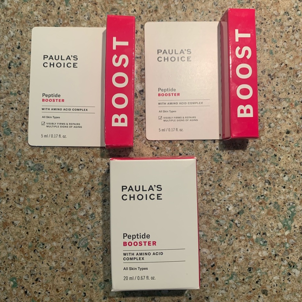 NWT Paula’s Choice Peptide Boosters 30 ml